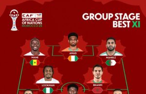 AFCON 2025: Lookman, Chelle make group stage best XI Lookman