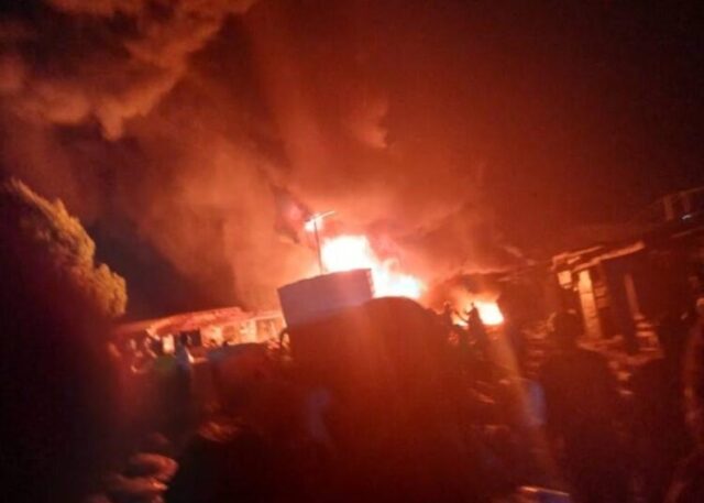 Fire razes groom’s home days before wedding