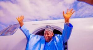 Ganduje returns from London, heads to Kano for APC engagements