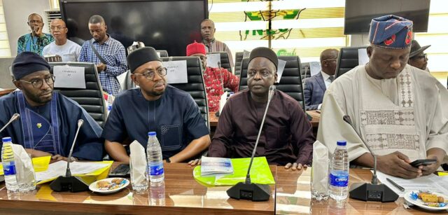 Wike-backed PDP leaders attend INEC meeting with parties PDP