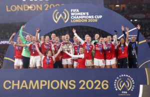 Arsenal beat Corinthians to win maiden Women’s Champions Cup Arsenal