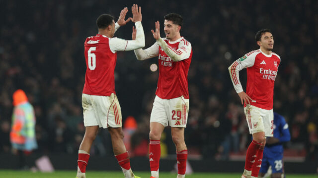 FA Cup: Mansfield host Arsenal as Man City face Newcastle in fifth round Arsenal