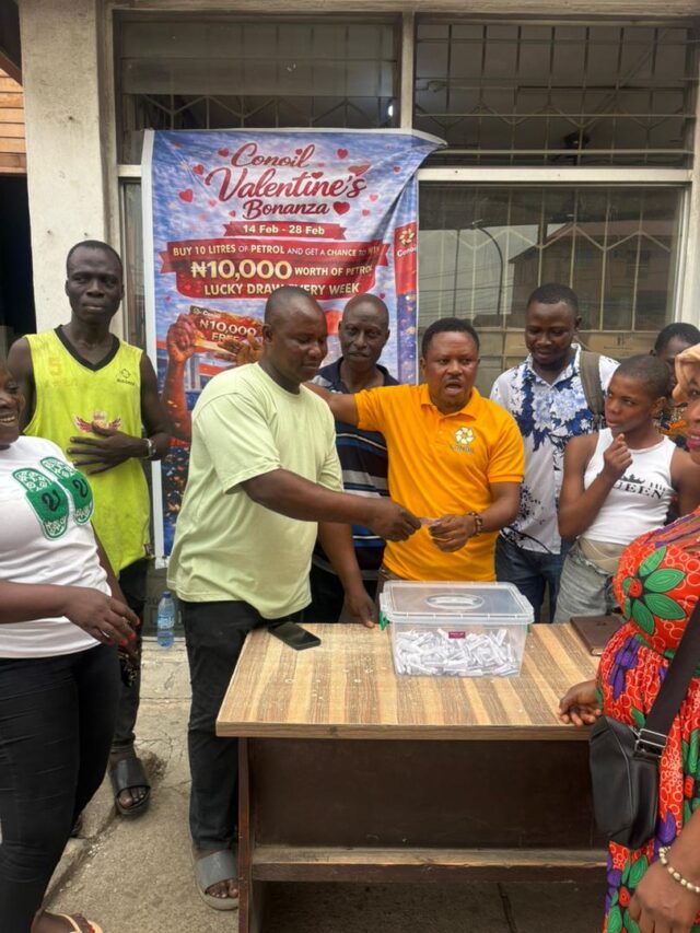 Conoil Plc rewards first winners in Valentine Bonanza promo
