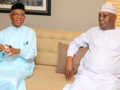 PHOTOS: Atiku visits El-Rufai after foiled arrest in Abuja Atiku