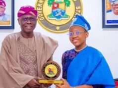 14-year-old Esther Etiyemonu becomes Lagos one-day Governor