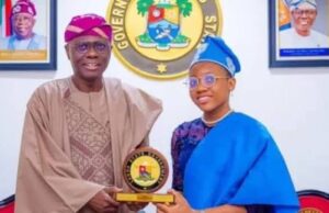 14-year-old Esther Etiyemonu becomes Lagos one-day Governor