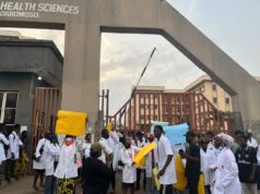 LAUTECH students protest department relocation