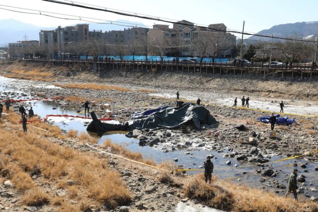 2 die as military helicopter crashes in South Korea South Korea