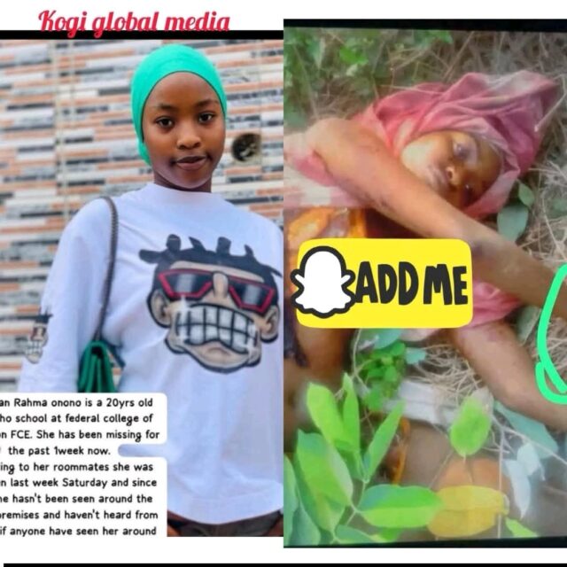 FCE Okene in shock after student found dead amid ritual killing fears
