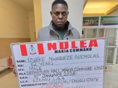 China-bound businessman arrested at Kano Airport after swallowing 95 wraps of cocaine