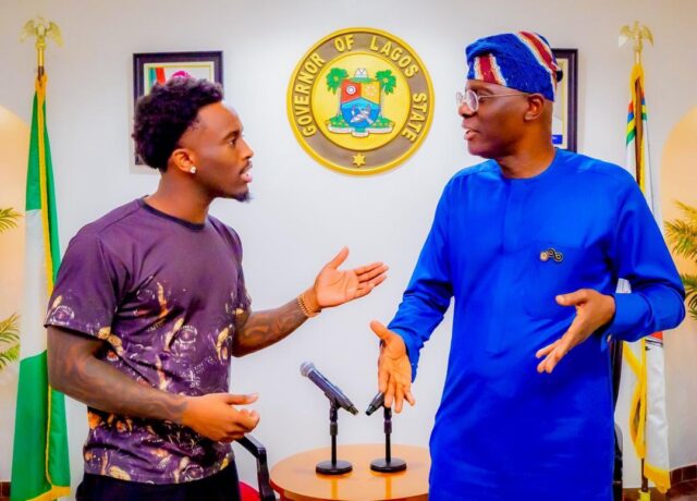 PHOTOS: US streamer Kai Cenat visits Sanwo-Olu in Lagos Kai Cenat