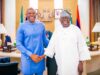 Elumelu visits Tinubu in Aso Rock Tinubu