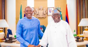 Elumelu visits Tinubu in Aso Rock Tinubu