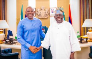 Elumelu visits Tinubu in Aso Rock Tinubu