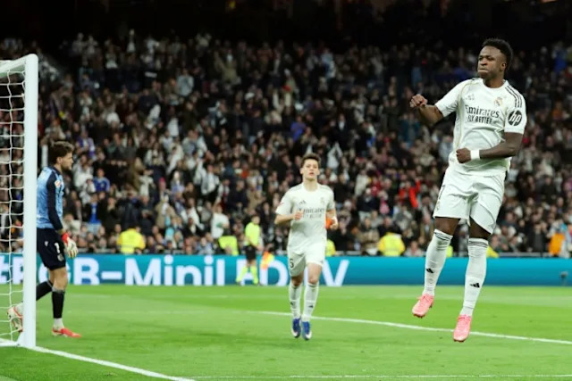 Vinicius nets brace as Real Madrid take LaLiga lead Madrid
