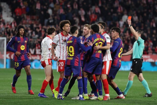 10-man Girona whip Barcelona in LaLiga Girona