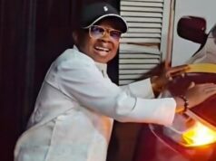 E-Money gifts actor Aki new SUV at birthday party E-Money