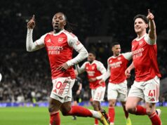 EPL: Arsenal thrash Tottenham as Liverpool beat Nottingham Forest Arsenal
