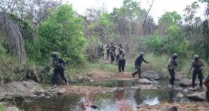 PICTORIAL: Troops overrun terrorist camp, seizes arms in Kogi