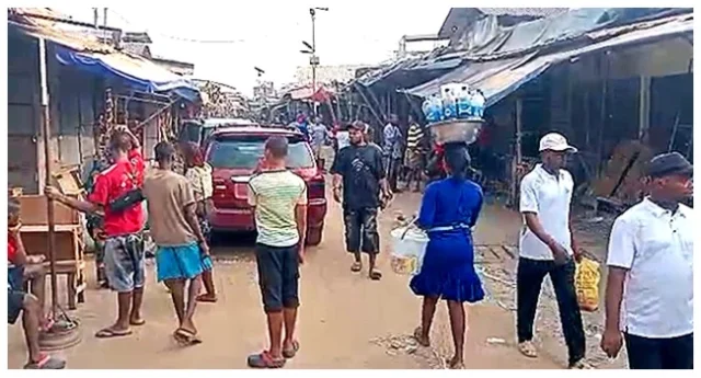 Onitsha traders reopen shops after Soludo’s directive