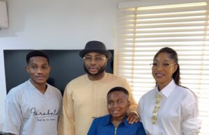 PHOTOS: Tonto Dikeh reunites son with Churchill after decade-long estrangement