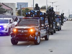 PHOTOS: Police deploy patrol teams to secure Lagos–Calabar Coastal Road Police