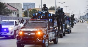 PHOTOS: Police deploy patrol teams to secure Lagos–Calabar Coastal Road Police