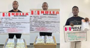 NDLEA arrests China-based businessman, two Angolans with 236 cocaine pellets at Abuja, Kano airports