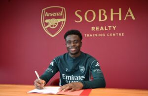 Saka signs new five-year contract, becomes Arsenal’s best-paid player Saka
