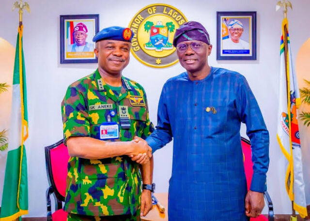 Sanwo-Olu reaffirms support, partnership with Nigerian Air Force