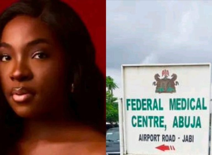 Singer Nanyah and FMC Abuja Snake