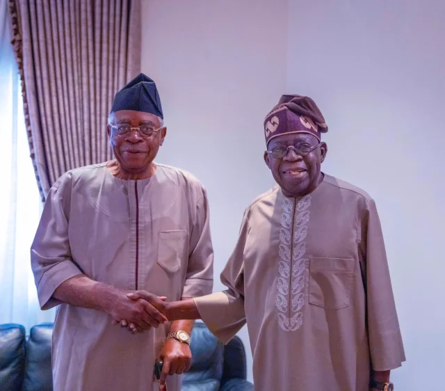 Tinubu meets ex-Defence Minister TY Danjuma at Aso Rock