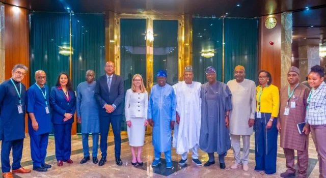 Tinubu hosts World Bank delegation at Aso Rock