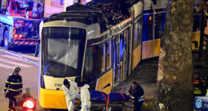 Two dead, over 30 injured as tram derails in Milan Tram