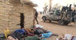 Troops kill 15 terrorists, destroy logistics base in Yobe