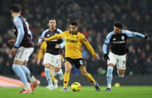 Wolves stun Aston Villa to dent bid for Champions League Wolves