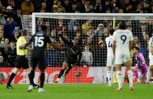 EPL: Man City beat Leeds to close on Arsenal as Liverpool hit five Leeds