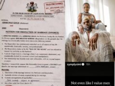 Adekunle Gold files for divorce against Simi