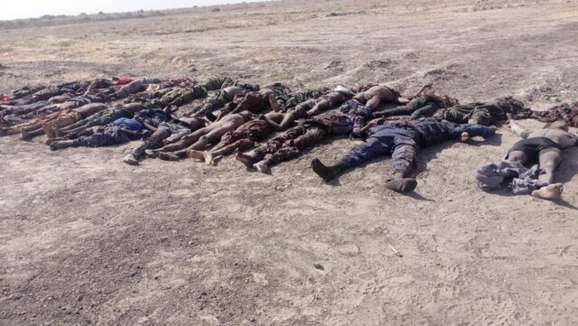 Troops recover 63 terrorists’ bodies after failed attack in Borno