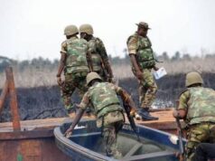 Troops intercept illegal oil shipment in Rivers