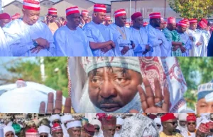 Kano divided as Sanusi, Bayero, Kwankwaso hold separate Eid prayers