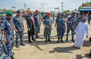 Maiduguri blasts: IGP inspects attack sites, tightens security