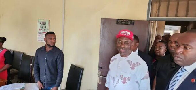 Soludo at Anambra secretariat Soludo