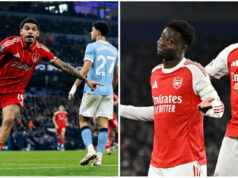 EPL: Arsenal beat Brighton to stretch lead as Man City falter Arsenal