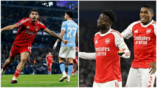 EPL: Arsenal beat Brighton to stretch lead as Man City falter Arsenal