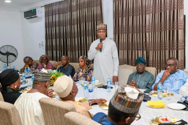 Saraki hosts 8th NASS members for iftar, remembers late colleagues