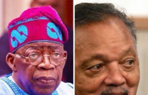 Tinubu sends five-member delegation to Rev. Jesse Jackson’s burial