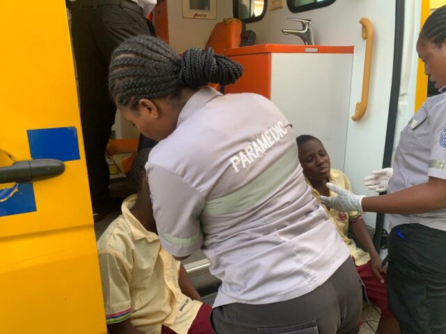 Students, teacher escape death in Lagos road crash