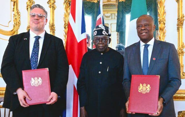 Nigeria, UK seal £746m port deal as Tinubu pushes stronger trade ties