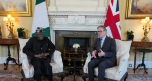 Tinubu, Starmer meet in London for bilateral talks Tinubu